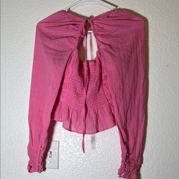 Free People Chloe Smocked Top - Picture 7 of 7